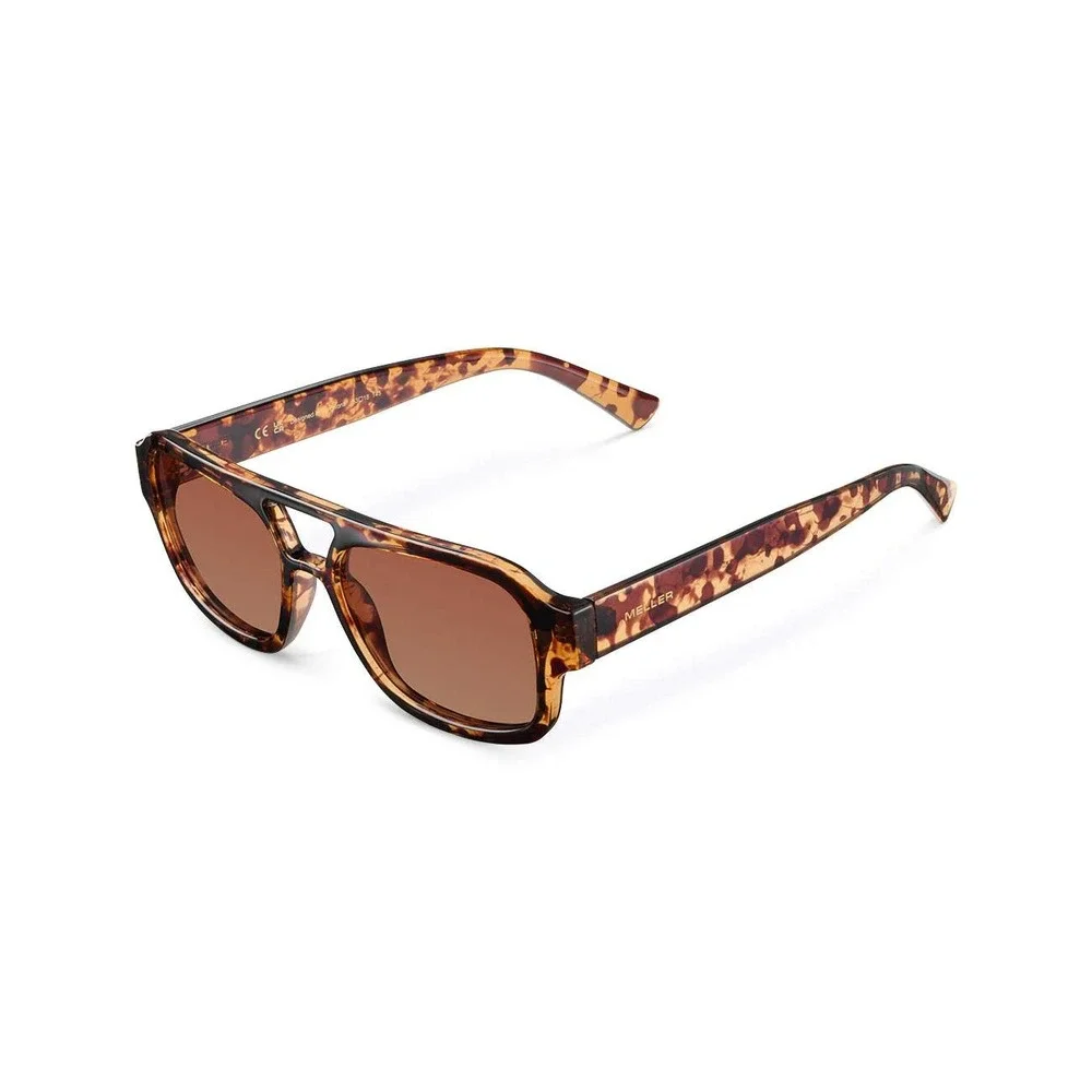Meller Tigertown Sunglasses Brown Tortoise 54x15x145 New With Tags